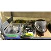 Image 1 : LOT OF ASSORTED E-BIKE PARTS INCLUDING; SEATS, CONTROLLERS, SHIFTER AND MORE