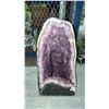 Image 1 : AMETHYST CATHEDRAL GEODE BRAZIL 19.5X10" 36.6KG RETAIL $4500