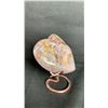 Image 3 : 4" RARE PINK AMETHYST HEART RETSIL$1100