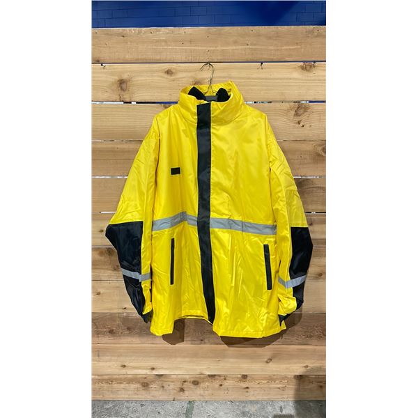 DECOY SPORTSWEAR RAIN COAT WITH LINER SIZE XXXXL