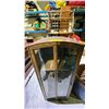 Image 2 : ARCHED SINGLE DOOR SHELVING UNIT 18" X 14" X 46"