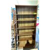 Image 2 : 6 TIER WOOD BOOKSHELF 31" X 10" X 73"