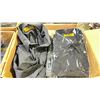 Image 2 : BOX OF BLACK COLLARED SHIRTS (VARIOUS SIZES)