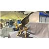 Image 3 : BRASS EAGLE STATUE 26" HEIGHT 36" WINGSPAN
