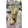 Image 1 : LION WITH BALL SCULPTURE 30" TALL