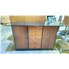 Image 1 : MODERN 6 DRAWER 2 DOOR CABINET 58" X 17" X 35"