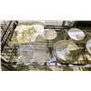 Image 2 : 2 SHELVES OF ASSORTED ITEMS INCLUDING; FIGURINES, PLATES, TEAPOT & MORE