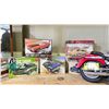 Image 2 : SHELF OF ASSORTED MODEL CARS, MODEL MOTORCYCLE & DRONE