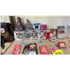 Image 2 : SHELF OF ASSORTED TOYS & COLLECTIBLES INCLUDING; FUNKO POP!, STAR WARS FIGURE, OLD MILWAUKEE AIR