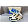 Image 1 : PAIR OF JORDAN 1 RETRO X FRAGMENT DESIGN X TRAVIS SCOTT LOW BLUE SHOES SIZE 9 (UNKNOWN