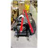 Image 2 : PALLET OF ASSORTED ITEMS INCLUDING; ROW MACHINE, TREADMILL, METAL WAGON & MORE