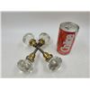 Image 1 : Vintage Set of Glass Doorknobs