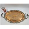 Image 1 : Engraved Copper Serving Tray