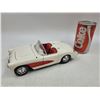 Image 1 : Burago 1957 Corvette Convertible Diecast Model