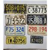 Image 1 : Vintage Mostly Canadian License Plates