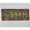 Image 1 : Vintage Washington License Plate