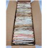 Image 1 : Box of Vinyl 45RPM Records