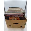 Image 1 : Box of Vinyl Records