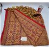 Image 1 : Vintage Damask Tablecloth Made in India 90"x90"
