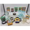 Image 1 : Vintage Canning Lot (Jars, Snap Lids, Labels)