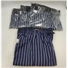 Image 1 : Lot of 4 Striped Chef Wear Chef Pants