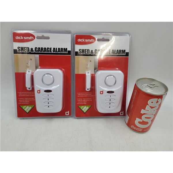 2 New Dick Smith Shed & Garage Alarms