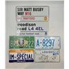Image 1 : Lot of 6 Metal Signs/Souvenir License Plates