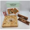 Image 1 : Wooden Game Lot