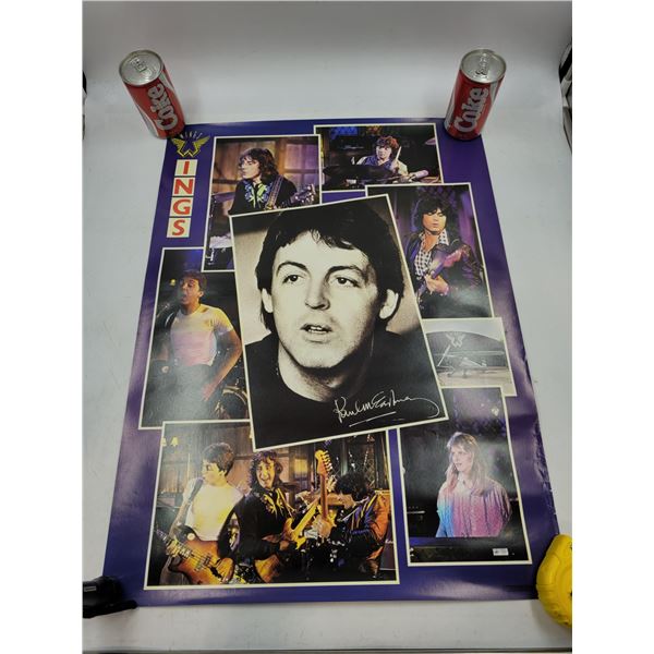 Vintage Paul McCartney Poster