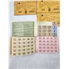 Image 2 : 1940's Original Used Canadian Gasoline License and Ration Books