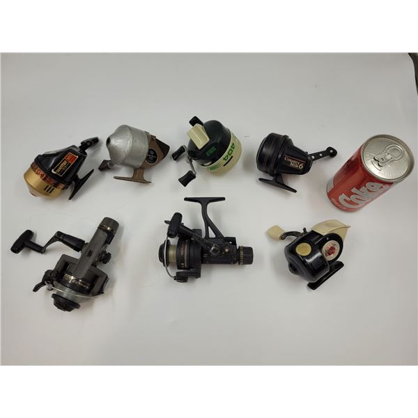 Lot of 7 Fishing Reels
