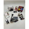 Image 1 : Lot of Vintage Digital Cameras and Miscellaneous Electronics