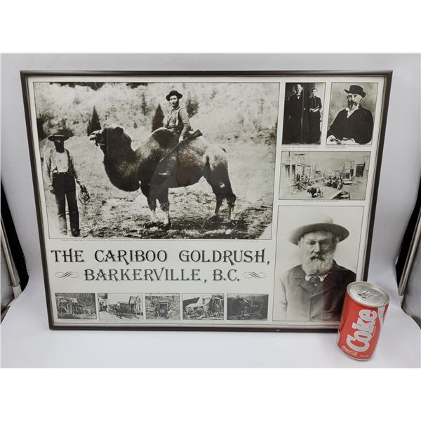 The Cariboo Goldrush Framed Picture