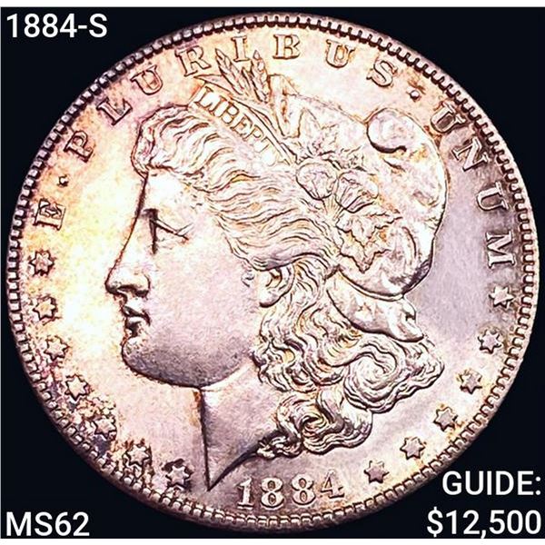 1884-S Morgan Silver Dollar UNCIRCULATED
