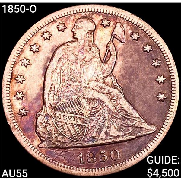 1850-O Seated Liberty Dollar HIGH GRADE
