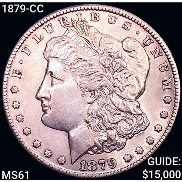 1879-CC Morgan Silver Dollar UNCIRCULATED