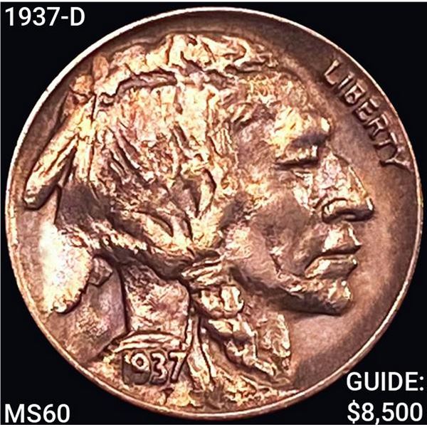 1937-D Buffalo Nickel UNCIRCULATED