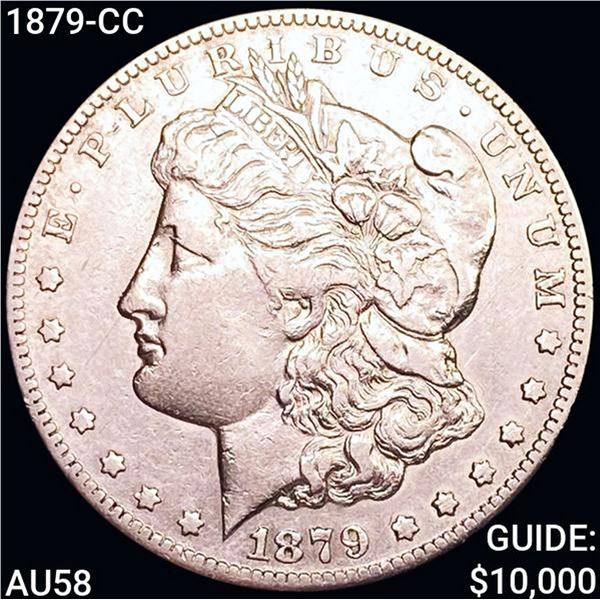 1879-CC Morgan Silver Dollar CHOICE AU