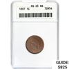 Image 1 : 1897 Indian Head Cent ANACS MS65 RB