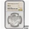 Image 1 : 1878 7TF Morgan Silver Dollar NGC MS61 REV 79