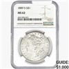 Image 1 : 1889-S Morgan Silver Dollar NGC MS62