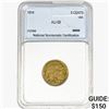 1914 Buffalo Nickel NNC AU58