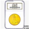 Image 1 : 1924 $20 Gold Double Eagle NGC MS65