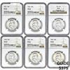 Image 1 : [6] 1961-1963 Franklin Half Dollar NGC PF64-67
