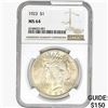 Image 1 : 1923 Silver Peace Dollar NGC MS64