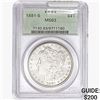 Image 1 : 1881-S Morgan Silver Dollar PCGS MS63