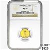 Image 1 : 1999 1/10oz $5 AGE NGC MS70