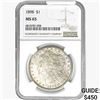 1898 Morgan Silver Dollar NGC MS65