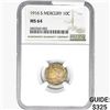 Image 1 : 1916-S Mercury Silver Dime NGC MS64