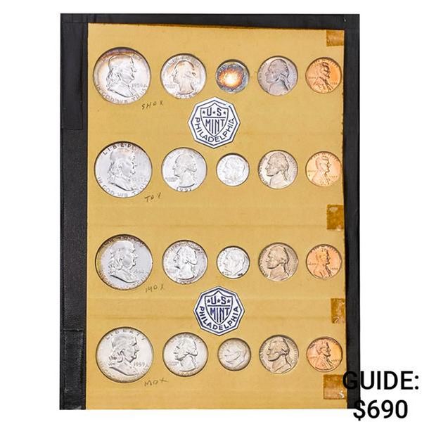 [25] 1956-1964 General Album Coin Set